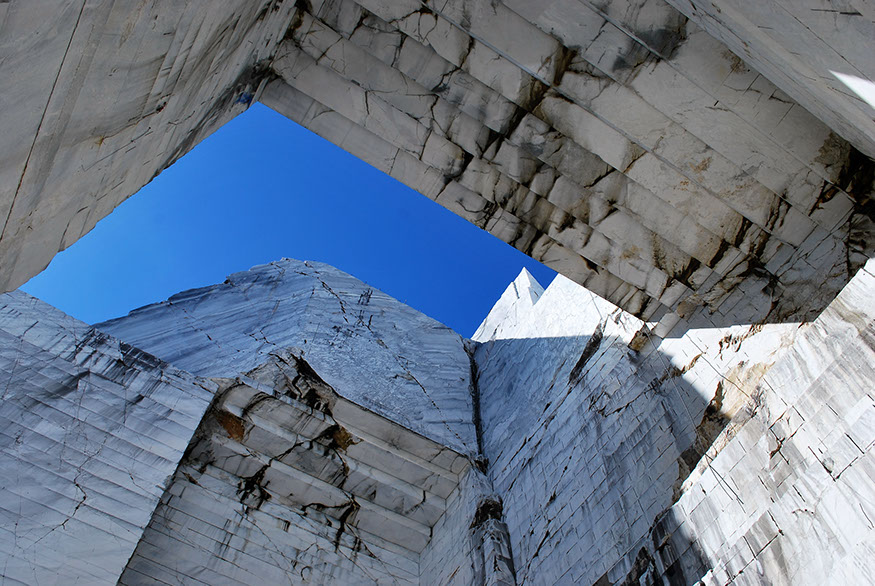 lifting a block of stone